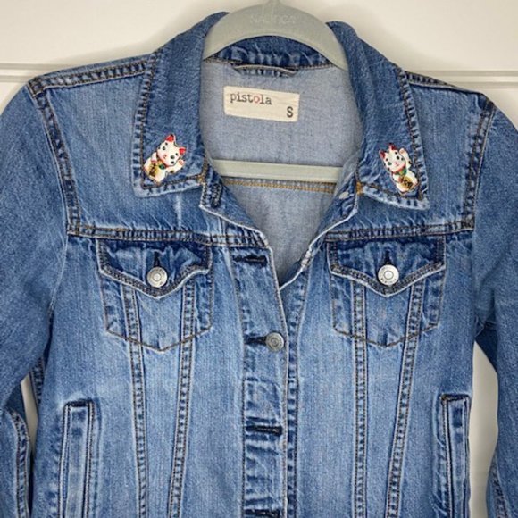 Pistola Denim Jacket size S - Picture 5 of 7